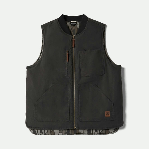Brixton Builders Abraham Reversible Vest - Picture 1 of 10